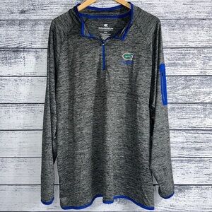 NWT Florida Gators NCAA College Sports Colosseum Pullover 1/4 Zip Sweatshirt XXL